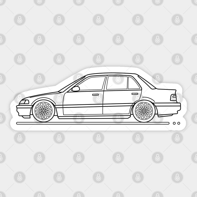 civic B Sticker by garistipis